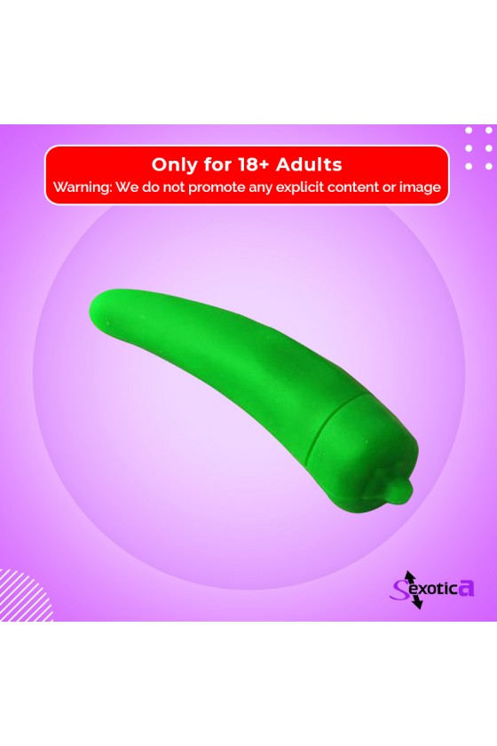 10-Function Chili Silicone Vaginal G Spot Vibrator GS-022