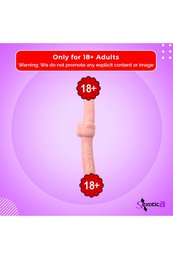 Realistic Double Dong Penis Shaped End Realistic Non Vibrator RSNV-015