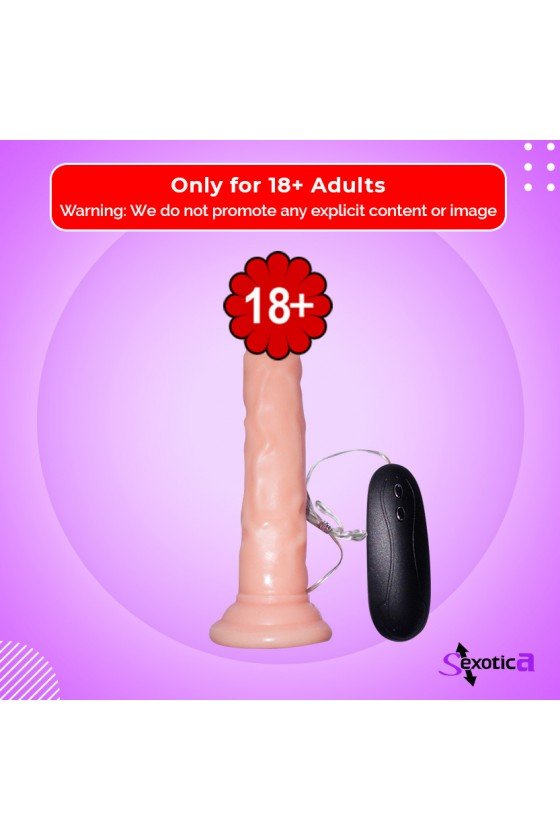 Strong Suction Cup Realistic Vibrator With Remote RSV-082