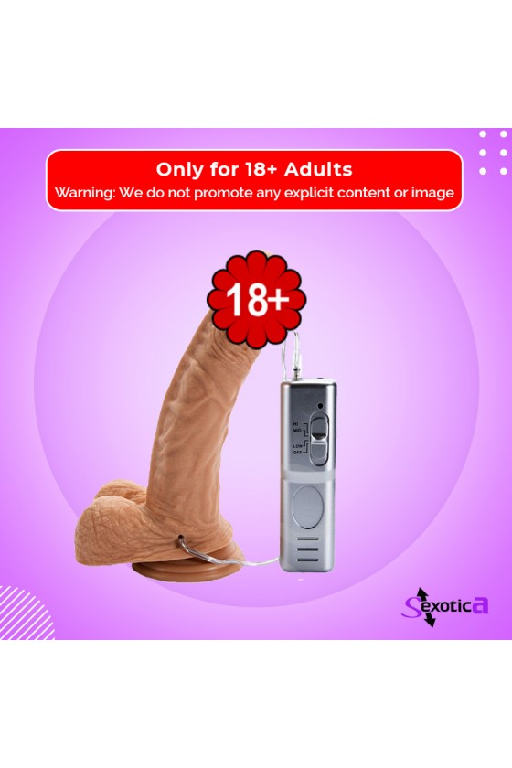 Realistic Vibrator with Suction Cup 7 Inch RSV-076