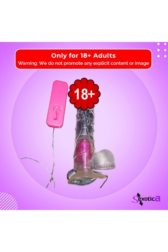 Crystal Lover Jelly Realistic Vibrator with Suction Cup RSV-065