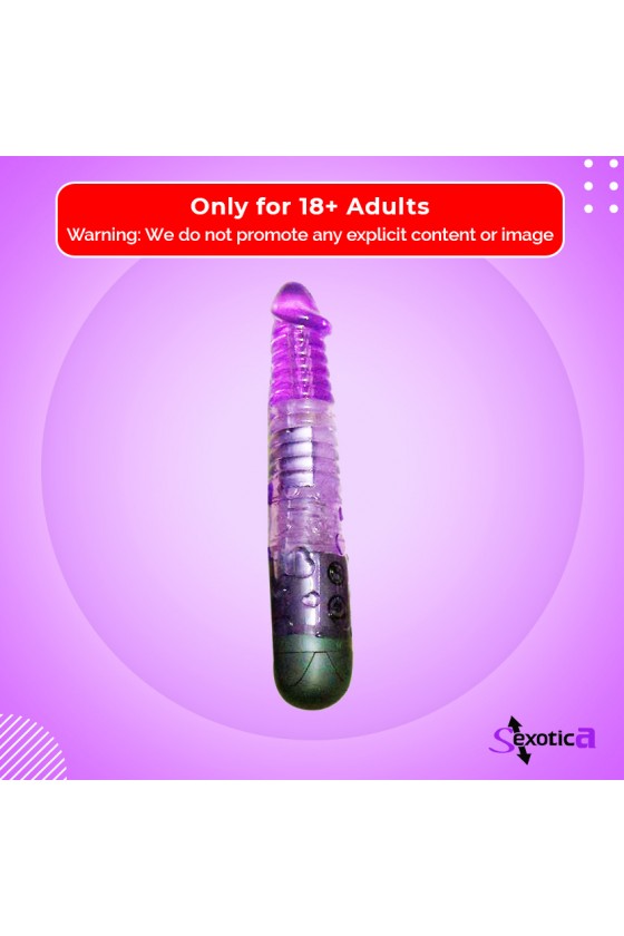 Curved Jelly Realistic Vibrator RSV-032
