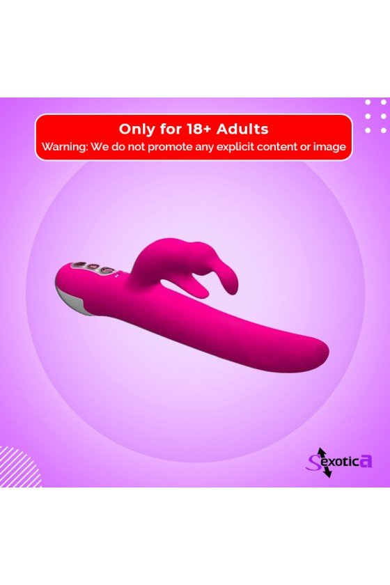 7 Speed Silicone Rabbit Vibrator- USB Rechargeable RV-025