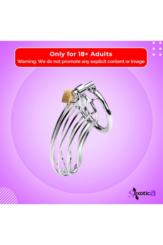 Stainless Steel Iron Wire Male Chastity Lock BDSM-016