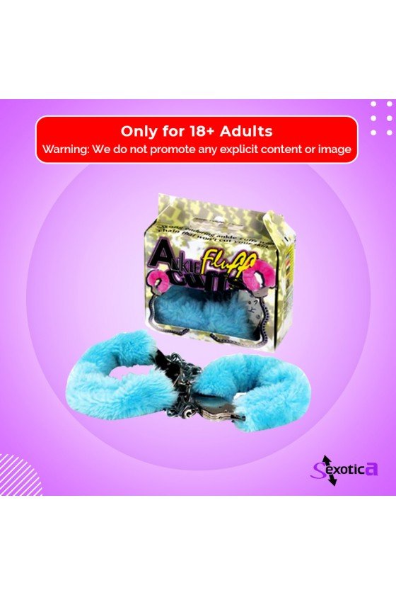 Ankle Fluff Cuffs with Keys BDSM-012