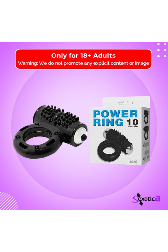 pretty love black power ring CR-021