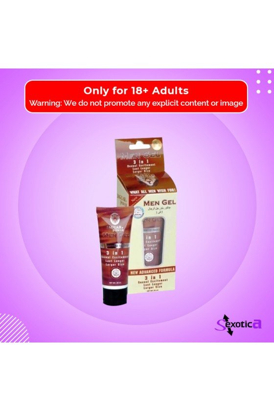 Jaguar Power 3 In 1 Penis Enlargement Cream 50ml PEC-005