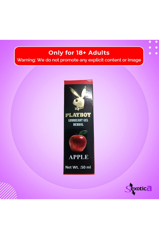 Playboy Lubricant Water Based Gel - Apple Flavoured CGS-032