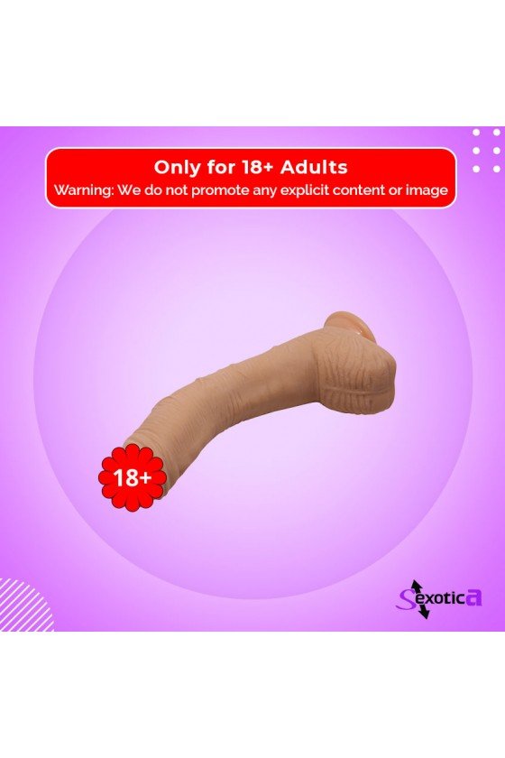 Realistic Non-vibrator with Round Balls and Suction Base RSNV-029